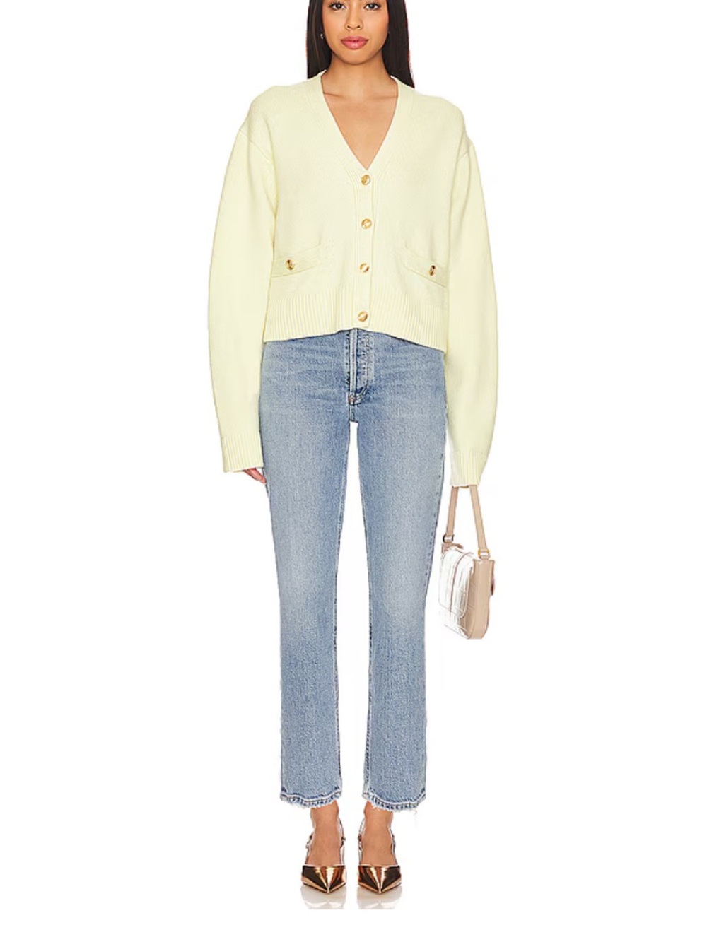 Agolde Riley Crop Jeans - Picture 4 of 8